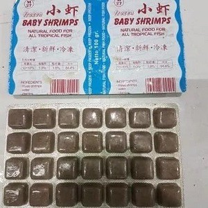 Udang Rebon Beku 100gr Frozen Baby Shrimps Shrimp Pakan Makanan Ikan