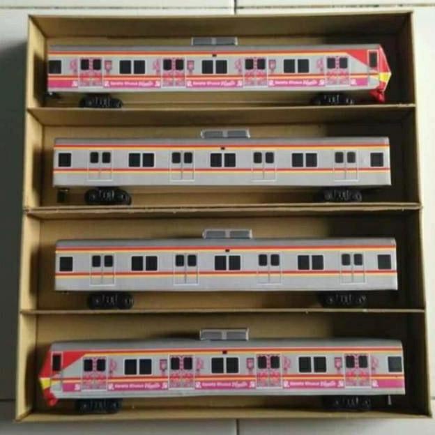 Miniatur KRL - miniatur kereta KRL set