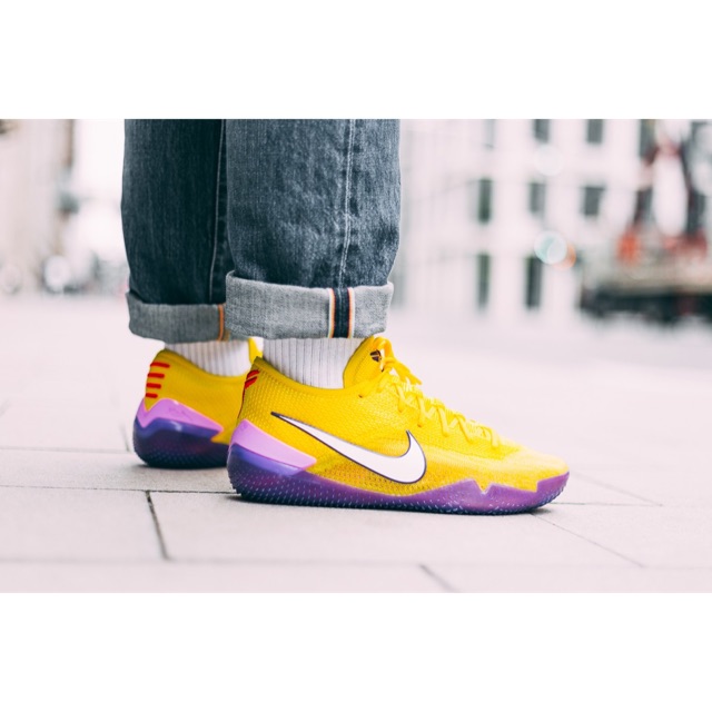 Sepatu Basket - Nike Kobe AD NXT 360 Yellow Strike - PRM