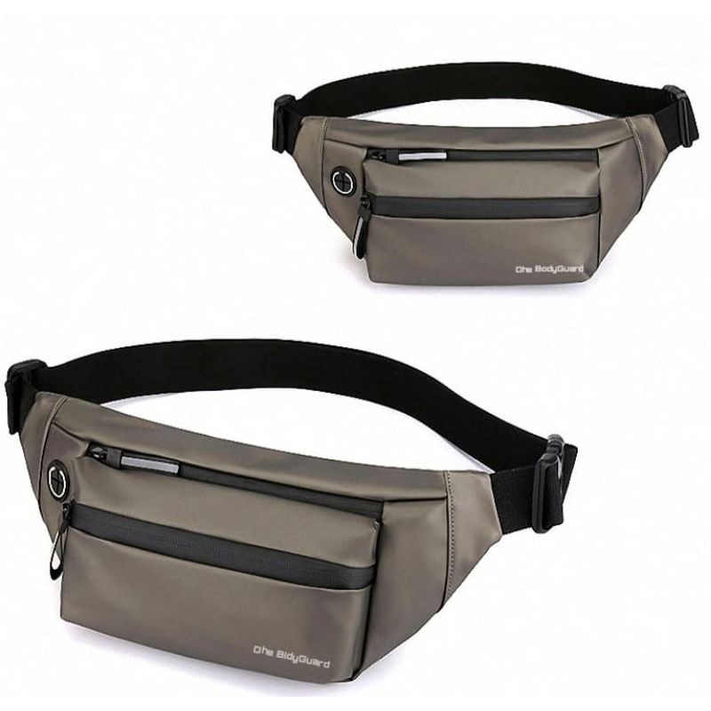 [COD] Tas Selempang Pria Import 100% ORIGINAL Waistbag Pinggang Punggung Premium Anti Air Waterproof