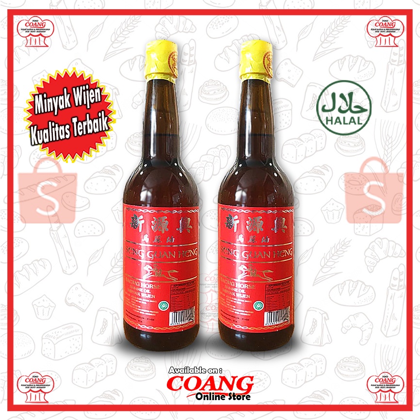 

SENG GUAN HENG 600 ML - MINYAK WIJEN HALAL