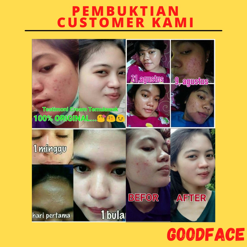 CREAM TEMULAWAK - TEMULAWAK ORIGINAL - CREAM TEMULAWAK THE FACE BPOM - THE FACE TEMULAWAK CREAM DAY N NIGHT