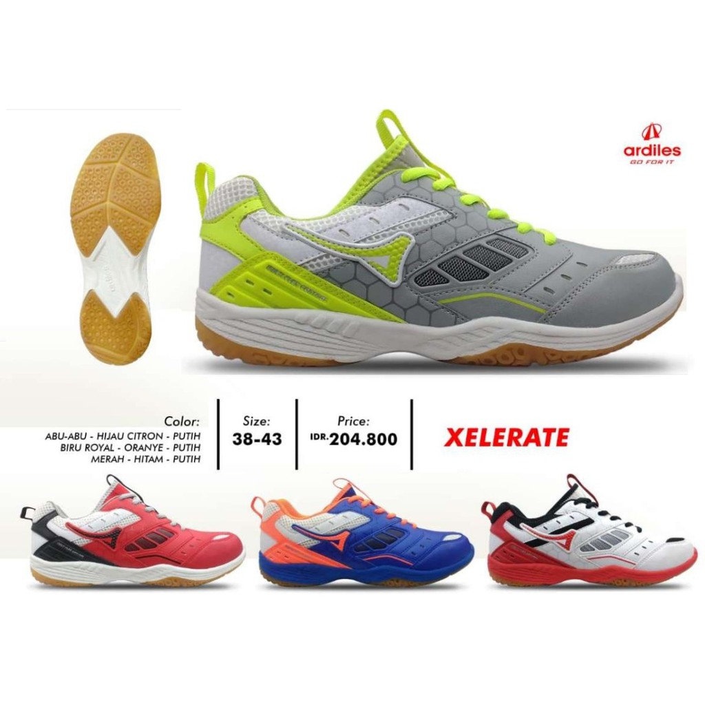  Sepatu Badminton Ardiles XELERATE  Original Shopee 