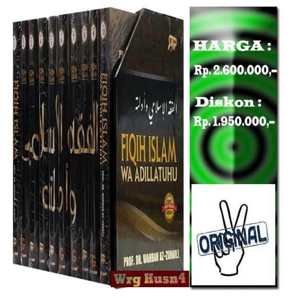 Buku Fiqih Islam Wa Adillatuhu 1 Set 10 Jilid