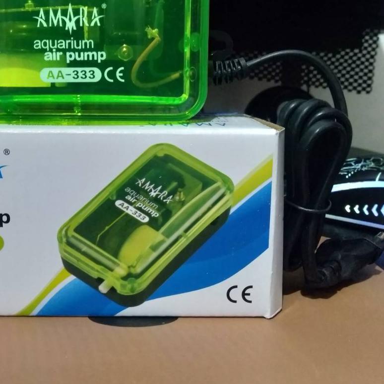 ♚ AERATOR AMARA AA 333 AIRPUMP 1 LUBANG (MESIN ONLY) ➣
