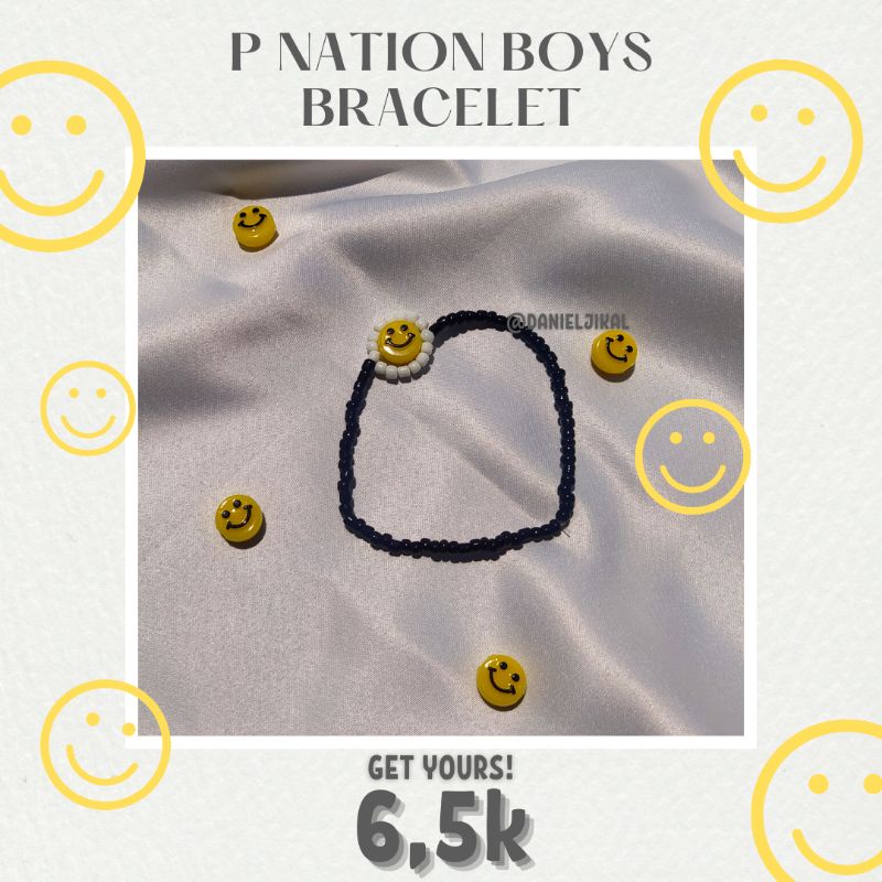 ALL BOOKED TOLONG BACA DESKRIPSI Gelang P Nation Boys Loud KPOP / P Nation Boys Bracelet