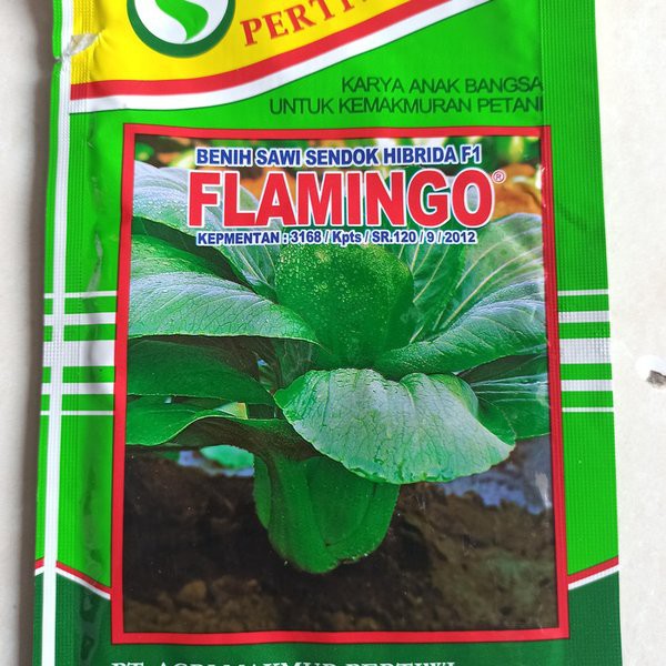 

benih - FLAMINGO - sawi pakcoy 10pcs per kemasan