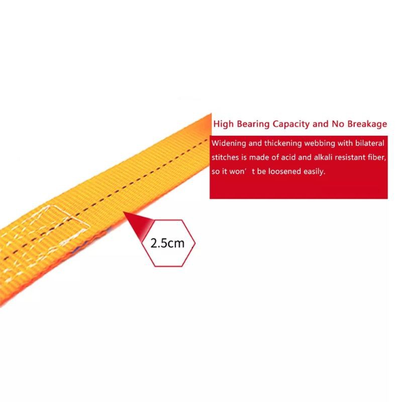 Tali Pengikat Barang 1 4M Cargo Lashing Belt Racthet Tie Down Set