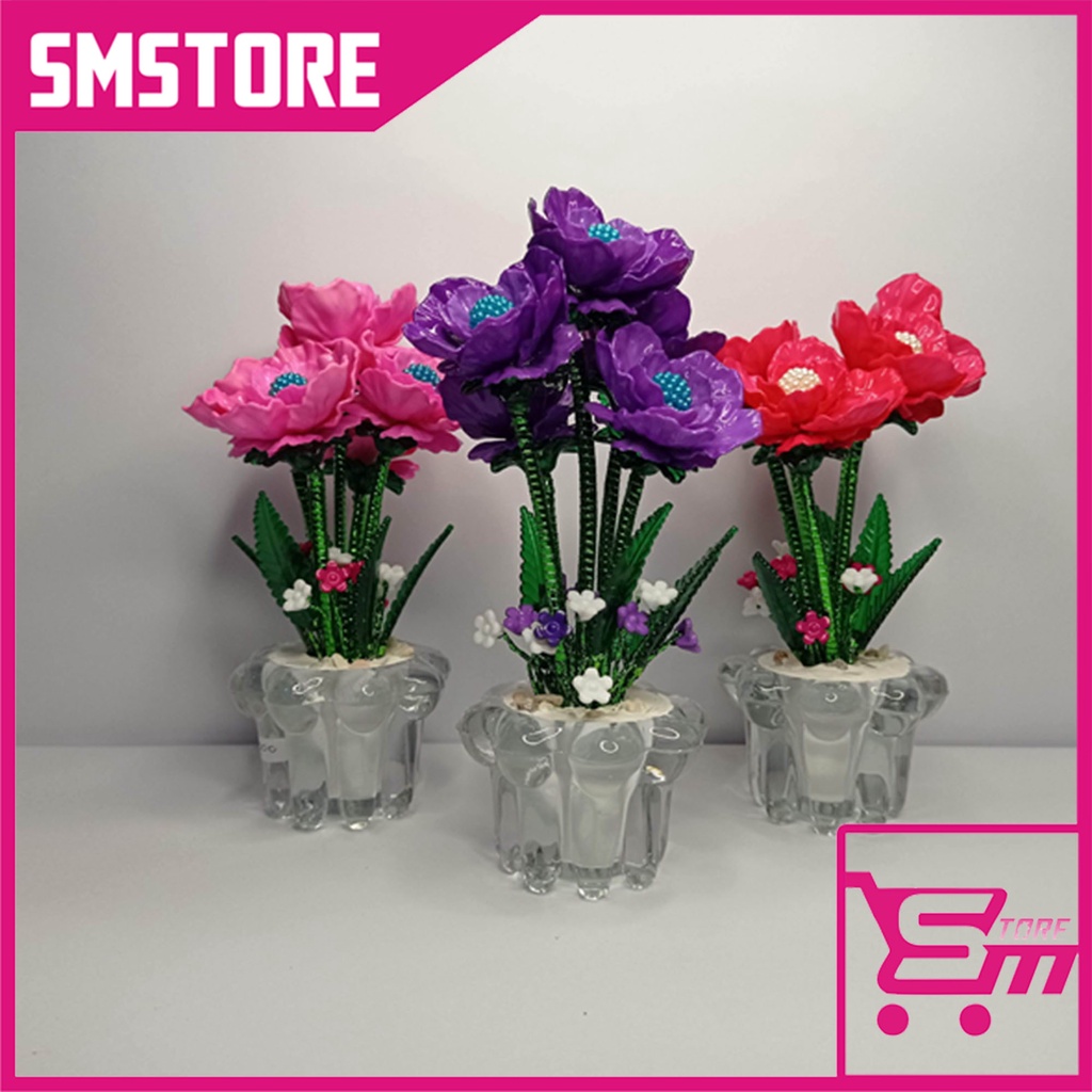 BUNGA MINI / BUNGA AKRILIK KECIL / BUNGA HIAS