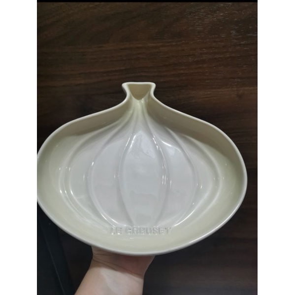 Le creuset Garlic Plate/piring le creuset