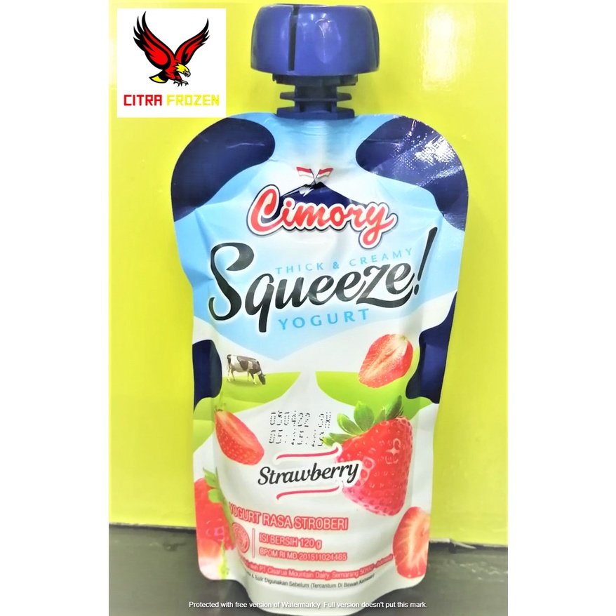 

Cimory Yougurt Squeeze Strawberry