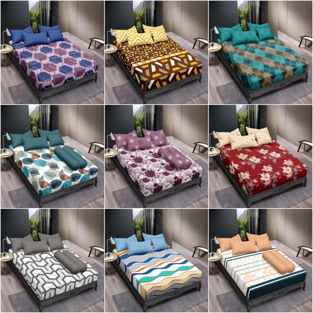Vallery Quincy - Sprei Queen T30 (160x200) tinggi 30 Terlaris pilihan
