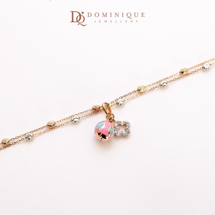 

Dominique Jewellery-Gelang Lotus Kadar 70% DQ 047