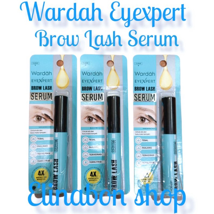 Wardah Eyexpert Brow Lash Serum-serum alis dan bulu mata