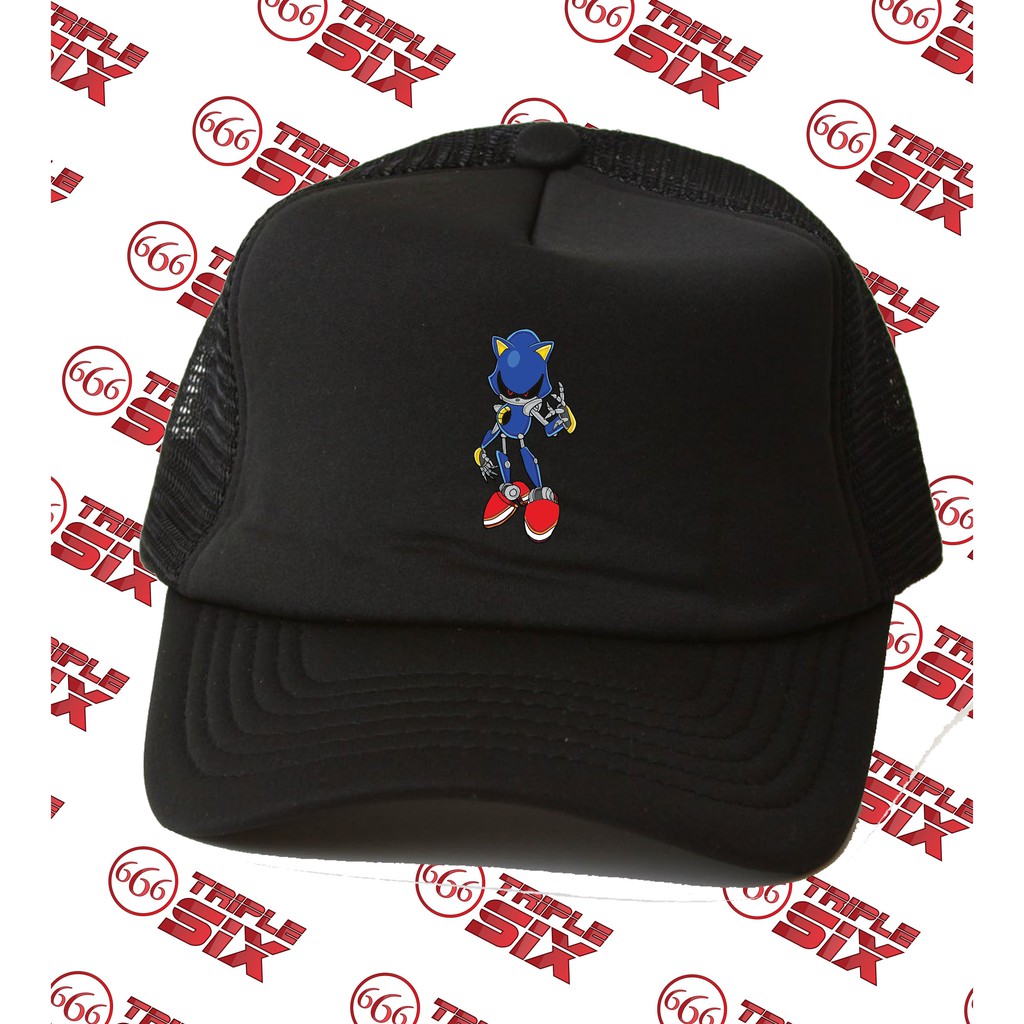 Topi Trucker Sonic the hedgehog Metal sonic