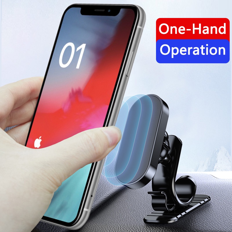 Stand Holder Handphone Magnetik Universal Untuk Mobil