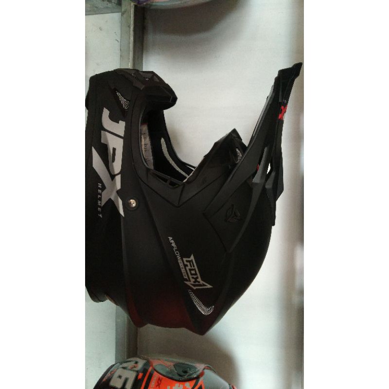 helm cross jpx black doff