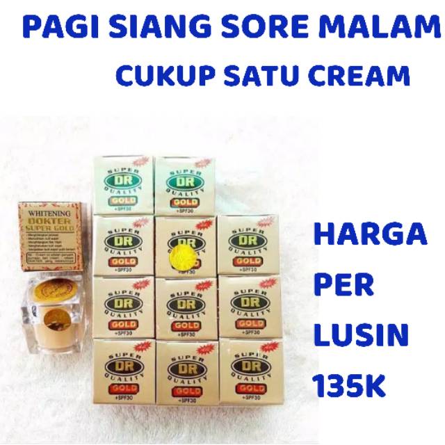 CREAM BY DR SUPER GOLD TUTUP EMBOS