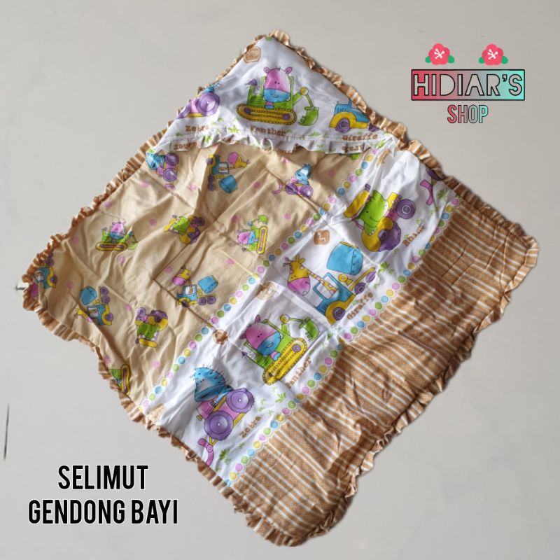 Preloved Selimut Gendong Bedong Bayi New Born (Bekas)