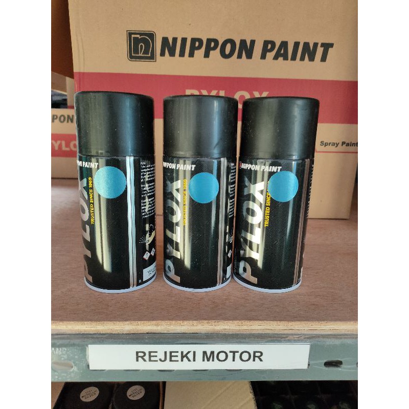 

CAT PYLOX 1705 BLUE LANGON CAT SEMPROT 300 CC NIPPON PAINT