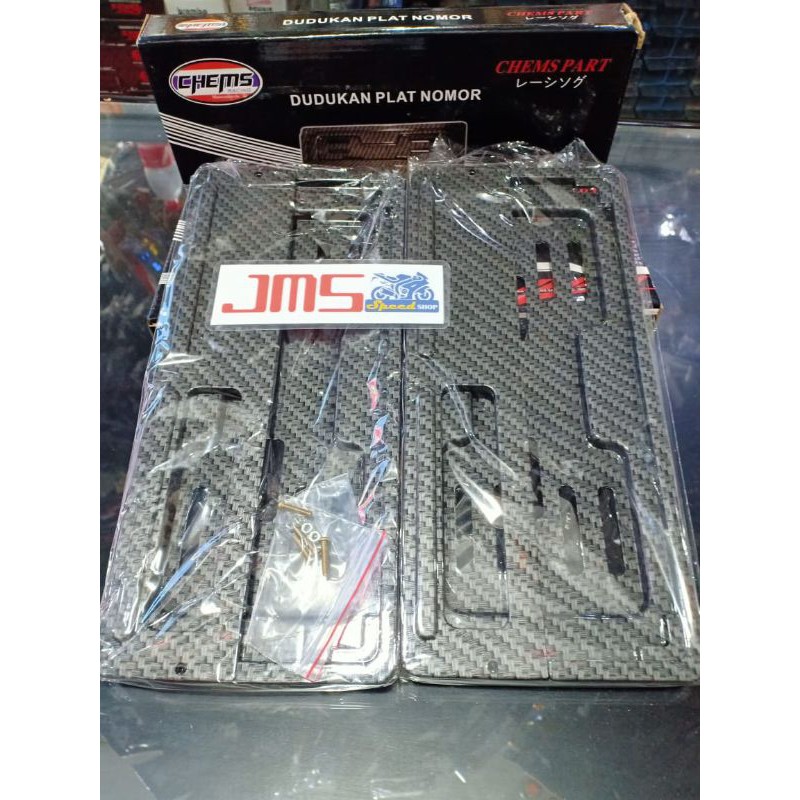 plat nomor bingkai plat nomor carbon gold tutone pelangi all motor mio beat vario scoopy genio nmax