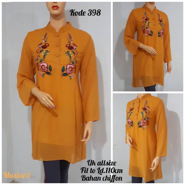 TUNIK BORDIR WANITA
