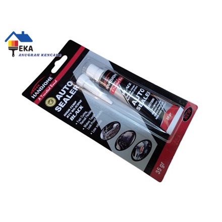 

LEM HANDSOME 35GR/AUTO SEALER SEALANT/LEM KACA/RUBBER HITAM TERLARIS TERMURAH EKA