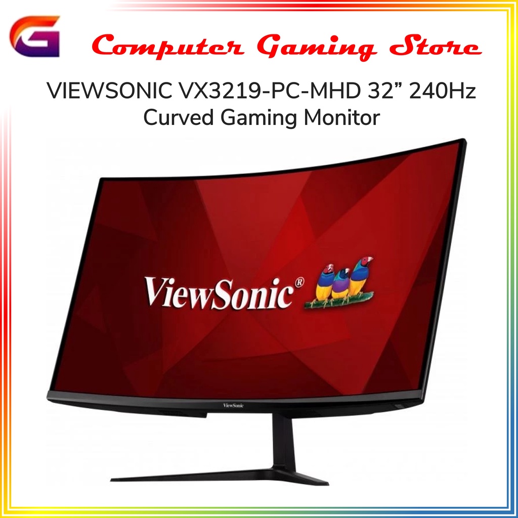 ViewSonic VX3219-PC-MHD 32” 240Hz Curved Gaming Monitor