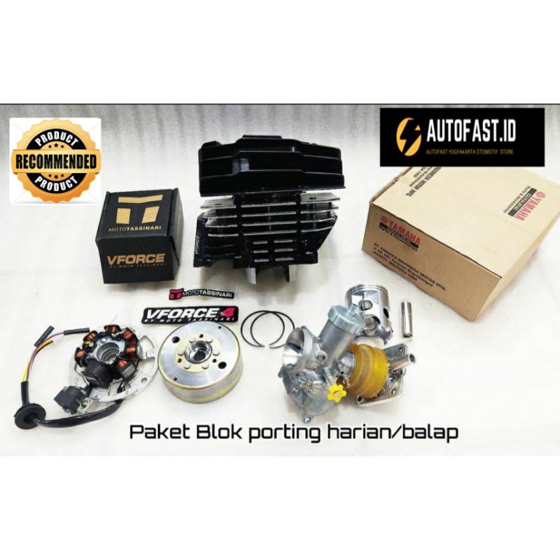 BLOK PORTING RX KING HARIAN RACING LENGKAP FULL UPGRADE