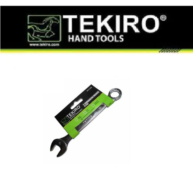 TEKIRO Kunci Ring Pas 6 mm 7 mm 10 mm 12 mm 14 mm Combination Wrench Kunci Ring Pas Sunk Panel