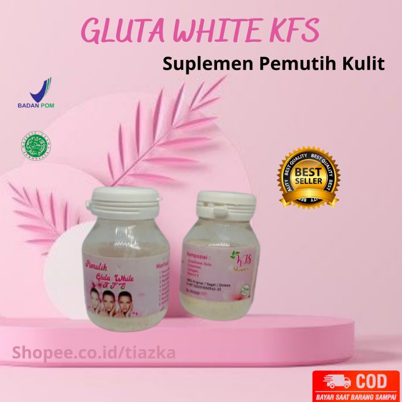 ORIGINAL DISTRIBUTOR SUSU GLUTA WHITE KFS READY LANGSUNG KIRIM - SUSU