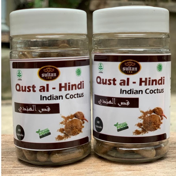 Qusthul Hindi | kapsul Qust Al-Hindi | Qustul Hindi 60 kapsul | Qusthu | Asli Original Ori.