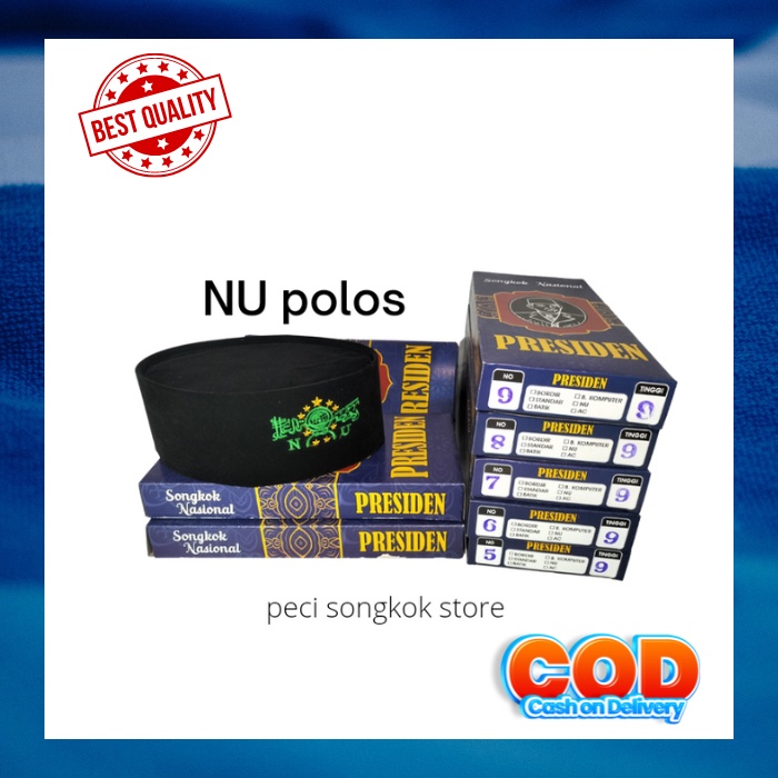 peci / songkok / kopiah nu polos anak / songkok nu anak / nu polos / nu anak / peci nu polos / peci songkok nu