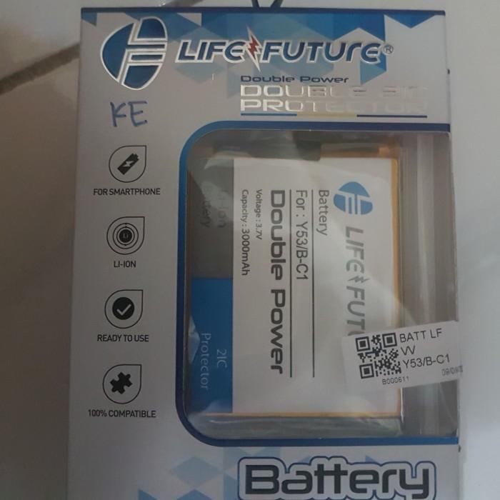 BATERAI VIVO Y53 double power B-C1