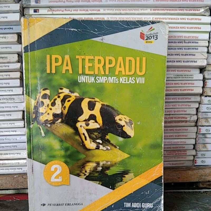 Jual Buku IPA Terpadu Untuk SMP Kelas 8 Penerbit Erlangga | Shopee ...