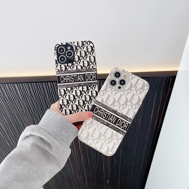 softcase casing case Black & White Dior Soft Case iP iPhone 6 6S 7 8 + Plus X XR SE 2020 XS Max 11 1
