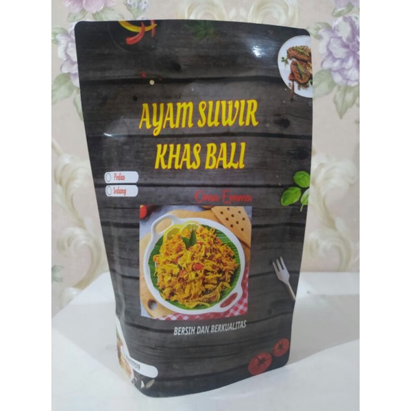 

AYAM SUWIR KHAS BALI / SUWIR AYAM / FROZEN FOOD AYAM SUWIR (200gram)