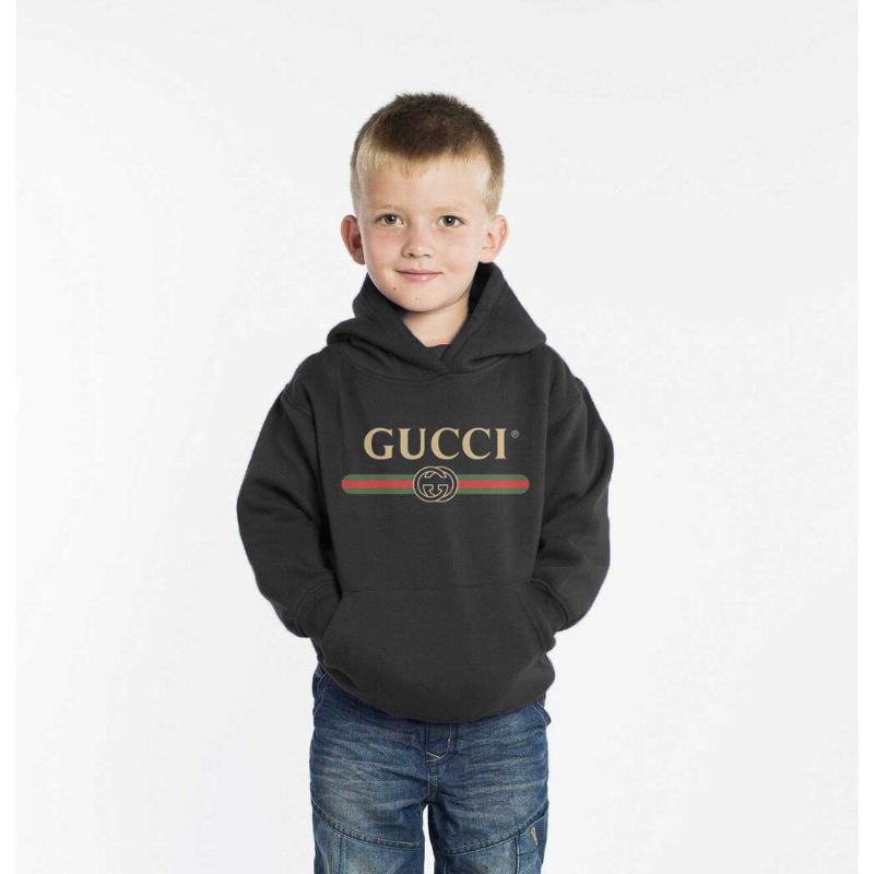 Hayu Kids | Jaket Sweater Anak Unisex GUCCI | Fleece Tebal M-L-XL