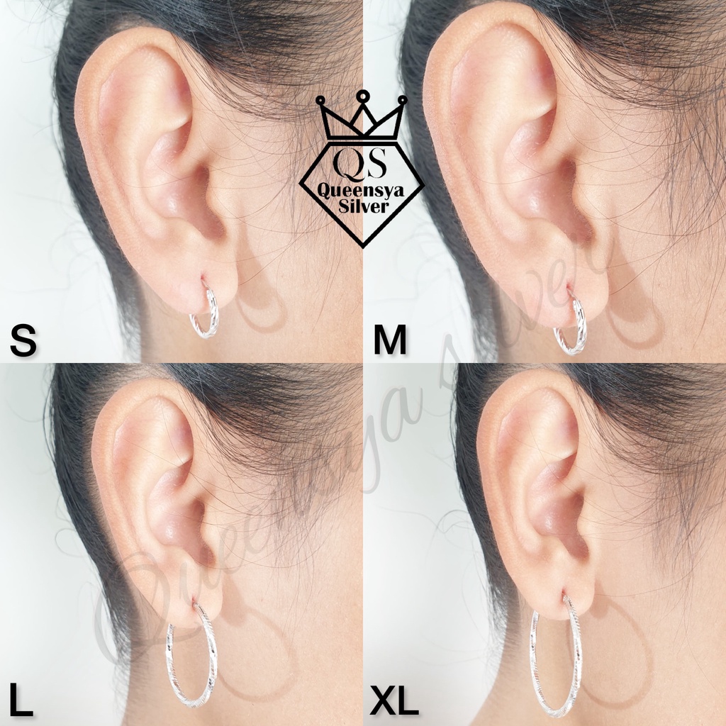 Anting Bayi Perak / Anting Perak Asli 925 Untuk Dewasa / Anting Silver 925 Asli