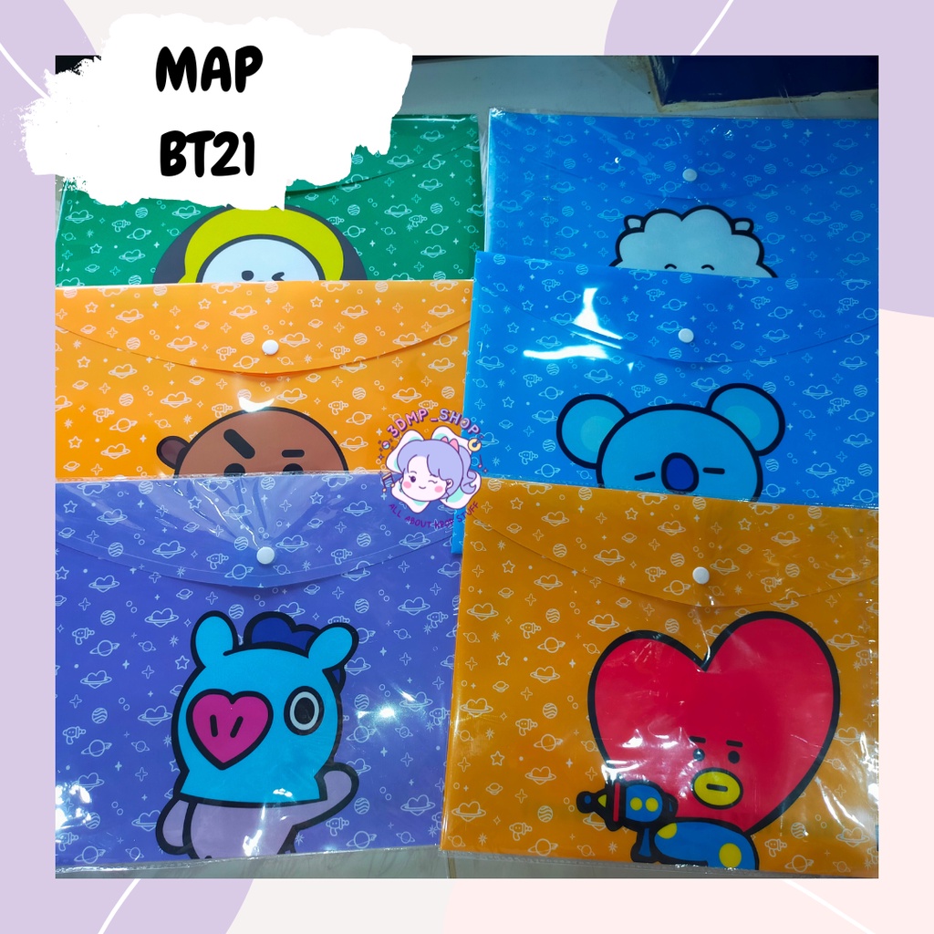 MAP BT21/FILE BAG