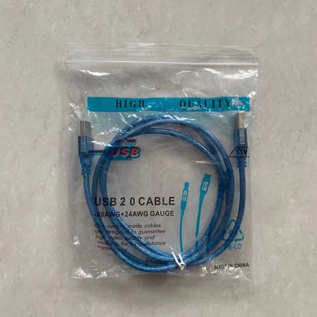 Kabel USB Male To Male-1.5 Meter/ Cable USB M-M 1.5m