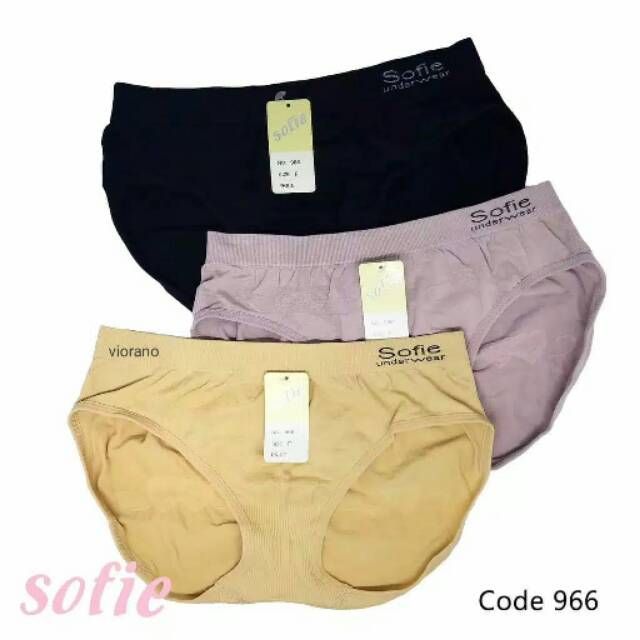 Celana Dalam Rajut Sofie 966 / Cd Rajut Jumbo Extra Smooth And Comfort