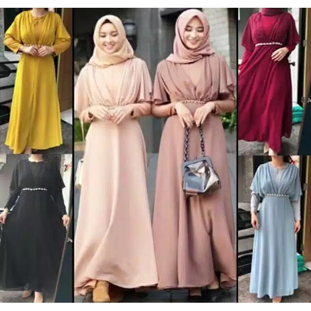 621# dres muslim wanita/ baju wanita terbaru/baju wanita termurah