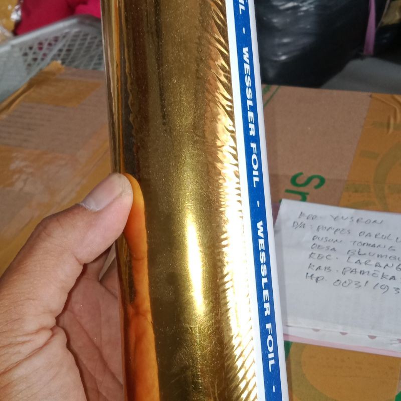 foil emas