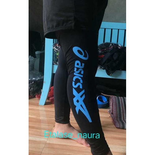 Celana Manset Mizuno Panjang Unisex / Celana Baselayer Pria Gym Fitness / Celana Olahraga Pria / Lejing Pria Mizuno / Celana Leging Wanita Sport