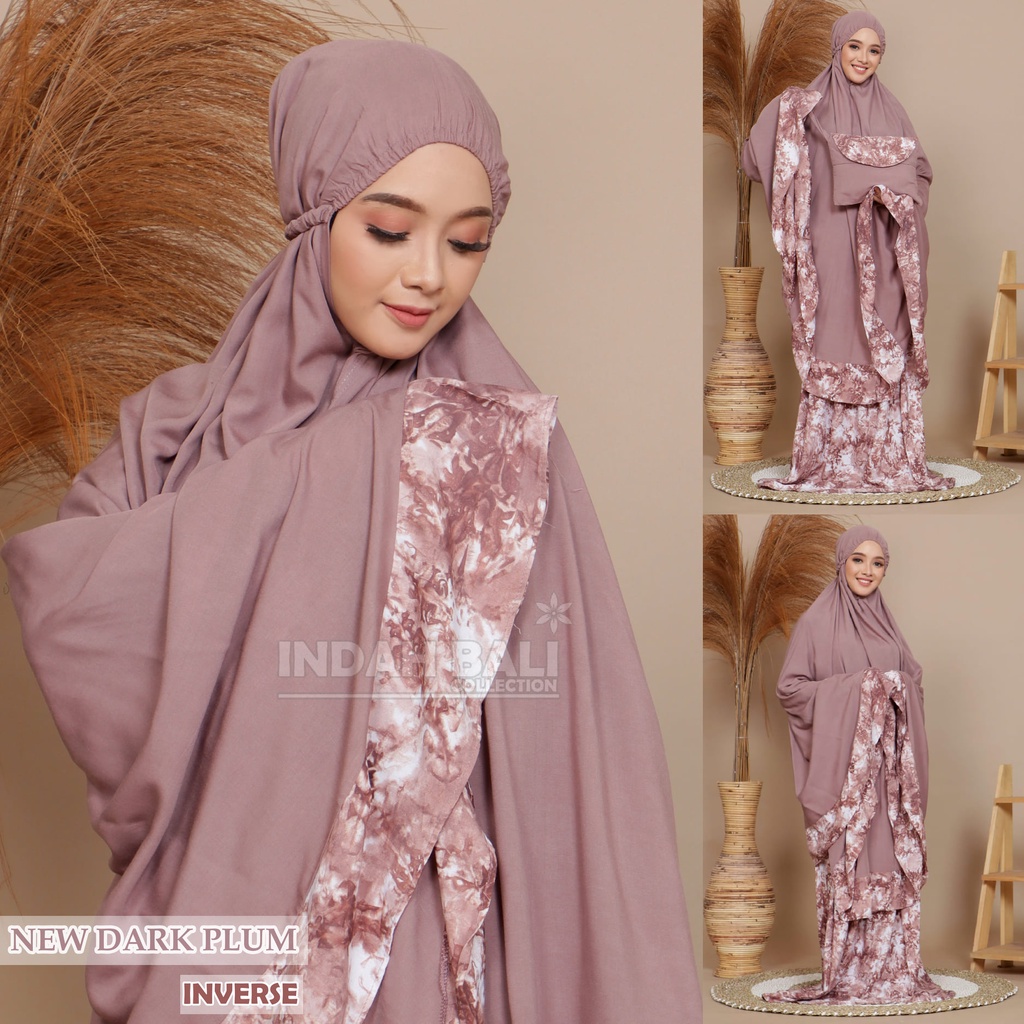 Zahra | Mukena Smoke Super Jumbo                                           ⠀                       M