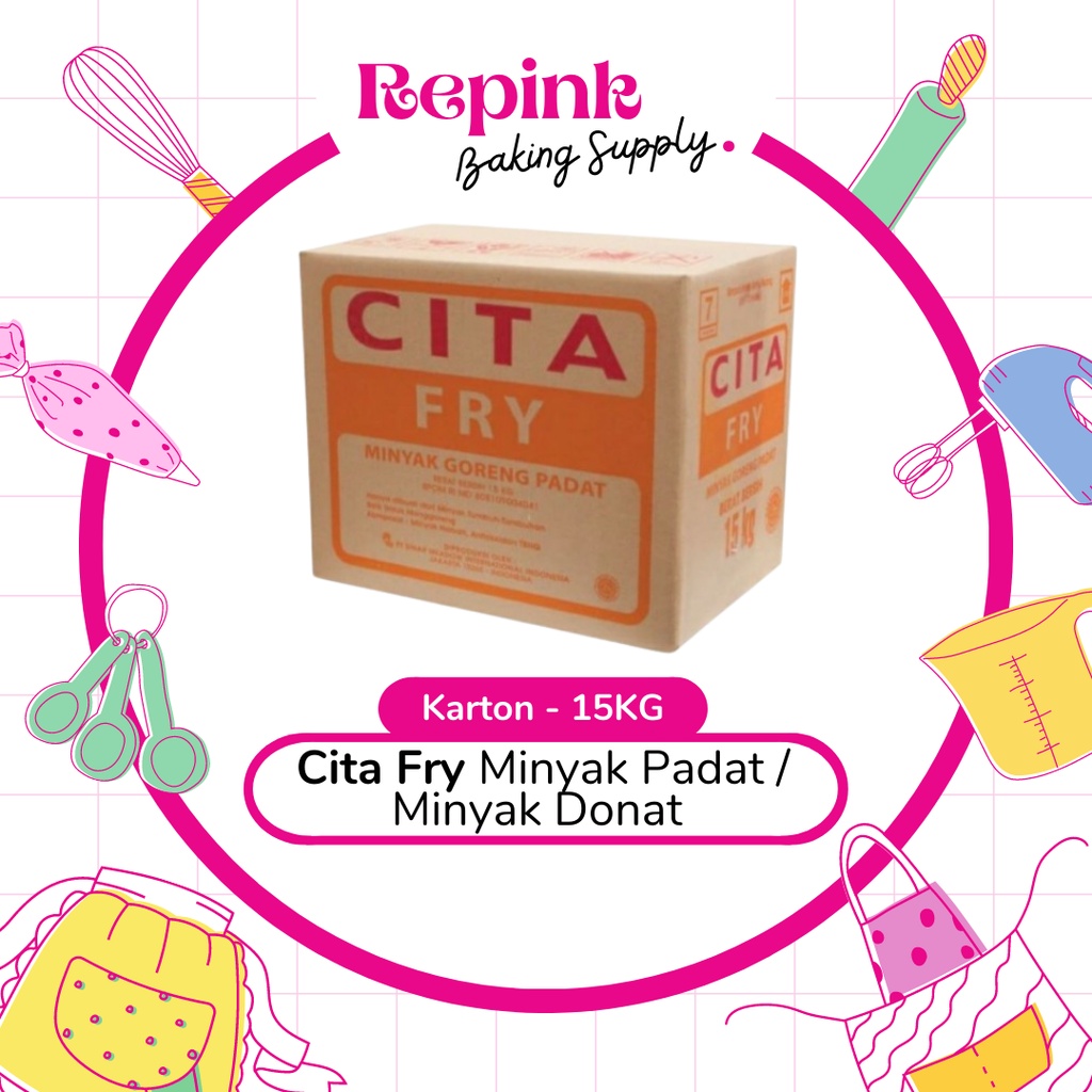 

CITA FRY Minyak Padat 15kg | Minyak Donat 15kg [KARTON]