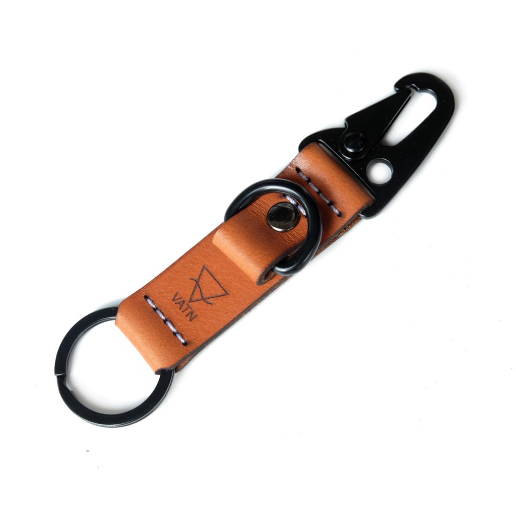 GANTUNGAN KUNCI KULIT RUDUS TAN DROPLETS INDONESIA