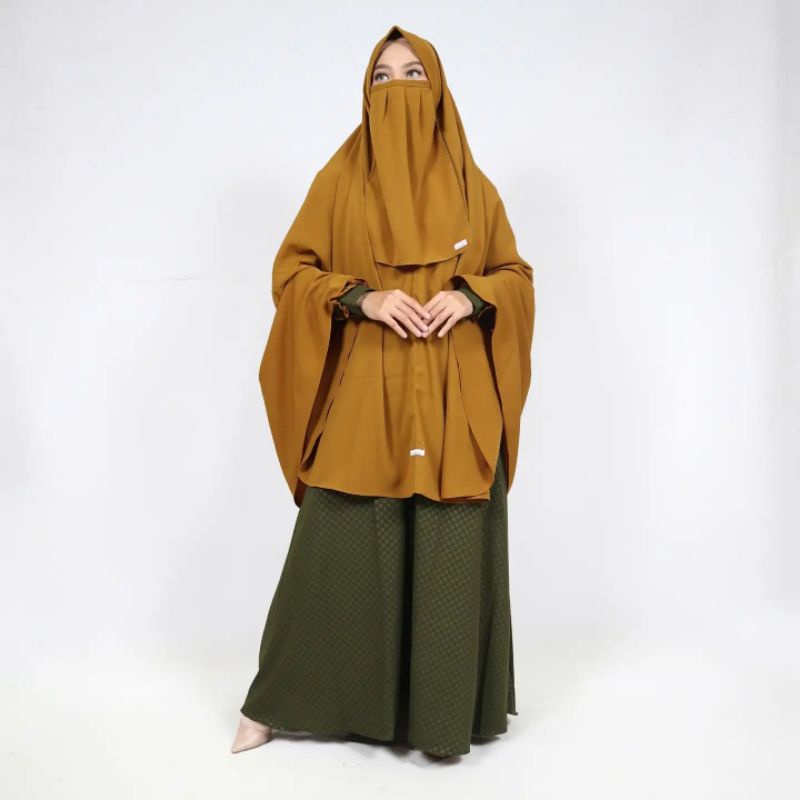 SET GAMIS WOLFIS EMBOSS