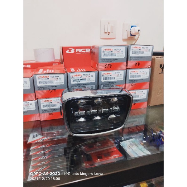 LED DAYMAKER LAMPU OVAL PNP RX KING